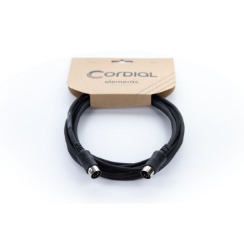 Cordial ED 0.5 AA DIN 5-Pole/MIDI Cable 500mm (Black) купить