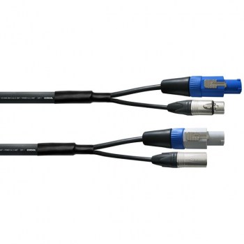 Cordial Hybrid DMX Powercon Kabel 1,5 m купить