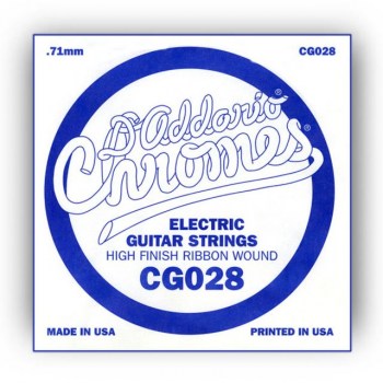 D'Addario Single String CG028 Flat Wound купить