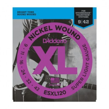 D'Addario Double Ball Strings ESXL120 09-42 Nickel Wound купить