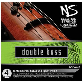 D'Addario Electric Contrabass String-Set 3/4 Light, NSFW610 NS купить