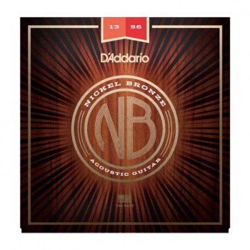 D'Addario NB1356 13-56 Nickel Bronze Acoustic Light Medium купить