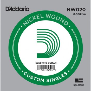 D'Addario Single String NW020 Nickelwound купить