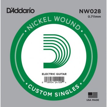 D'Addario Single String NW028 Nickelwound купить