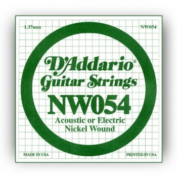 D'Addario Single String NW054 Nickelwound купить