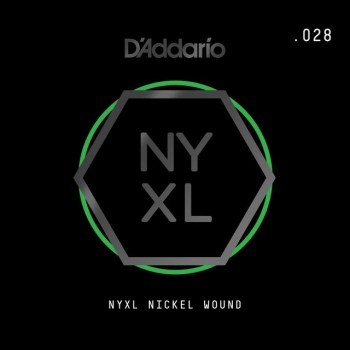 D'Addario NYNW028 Single String Nickel Wound купить