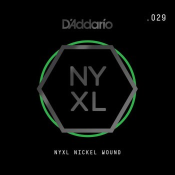 D'Addario NYNW029 Single String Nickel Wound купить