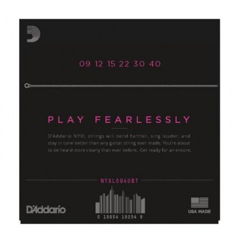 D'Addario NYXL 09-40BT Carbon Steel Alloy купить