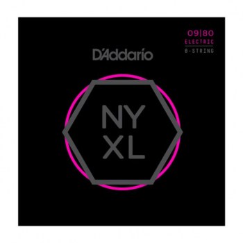 D'Addario NYXL 09-80 Carbon Steel Alloy 8-string купить