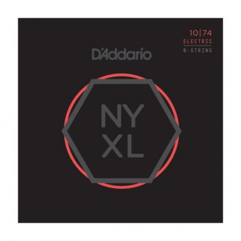 D'Addario NYXL 10-74 Carbon Steel Alloy 8-string купить