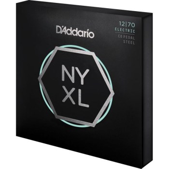 D'Addario NYXL12-70PS Pedal Steel 12-70 C-6th, Carbon Steel купить