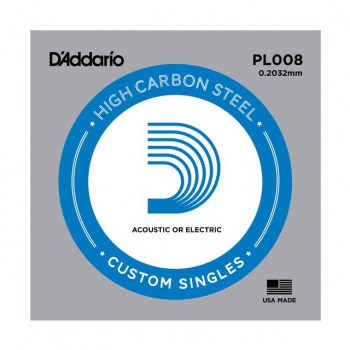 D'Addario Single String PL008 Plain купить