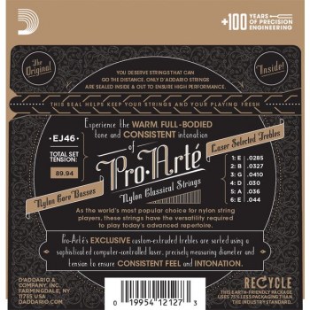 D'Addario C-Guitar Strings Hard EJ46 купить