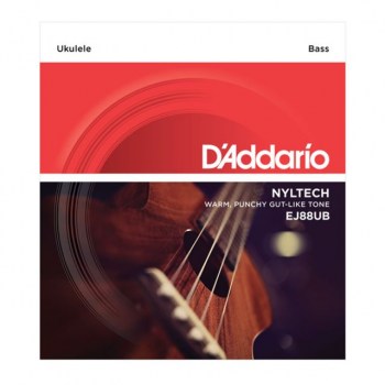 D'Addario Ukulele Strings EJ88UB Nyltech 94-118-165-197 купить