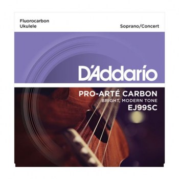 D'Addario Ukulele Strings EJ99SC Sopran Carbon купить