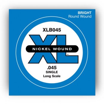 D'Addario Bass Single String XLB045 XL Nickel Wound купить