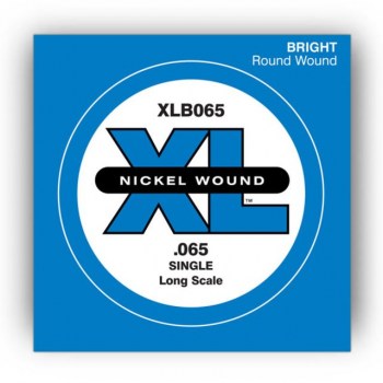 D'Addario Bass Single String XLB065 XL Nickel Wound купить