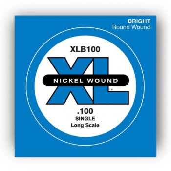 D'Addario Bass Single String XLB100 XL Nickel Wound купить