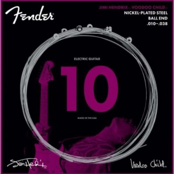 Fender Hendrix Voodoo Child Ball End Nickel Plated Steel 10-38 купить