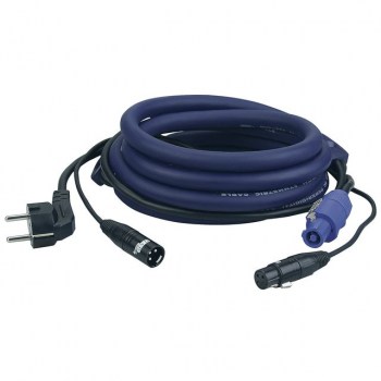 DAP Audio FP06 Power-/SignalCable 10m Schuko-Powercon/XLR-XLR, LICHT купить