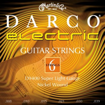Darco E-Guitar Strings D9400 08-39 Nickel купить