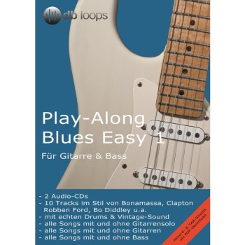 db loops Blues - Easy 1 Gitarre Playalong купить