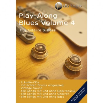 db loops Blues - Volume 4 Gitarre Playalong купить