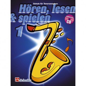 De Haske Horen, lesen, spielen, Band 1 Tenor-Saxophon, Buch und CD купить