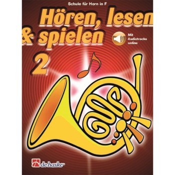 De Haske Hören, lesen, spielen, Band 2 Horn in F купить