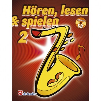 De Haske Horen, lesen, spielen, Band 2 Tenor-Saxophon, Buch und CD купить