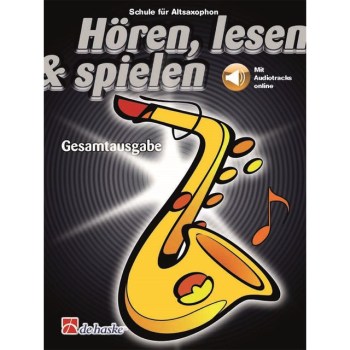De Haske Hören, lesen, spielen, Bd. 1-3 Alt-Saxophon, GA купить