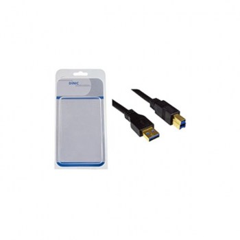 Dinic USB 3.0-Kabel schwarz A-Stecker/B-Stecker 1m купить
