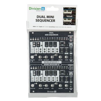 Division 6 Dual Mini Sequencer V2 Upgrade with Panel купить