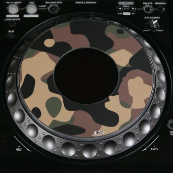 dj-skins Pioneer CDJ Jogwheel Skins Peacemaker (Pair) купить