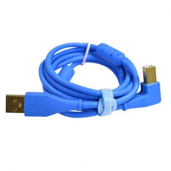 DJ TECHTOOLS DJTT USB Chroma Cable Blue 1.5m, angled купить