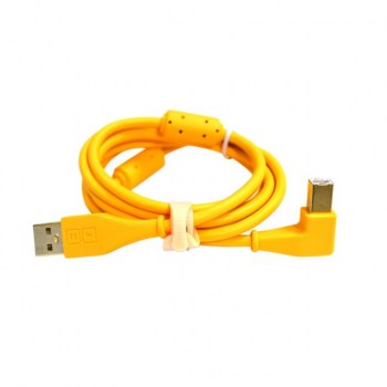 DJ TECHTOOLS DJTT USB Chroma Cable Orange 1.5m, angled купить
