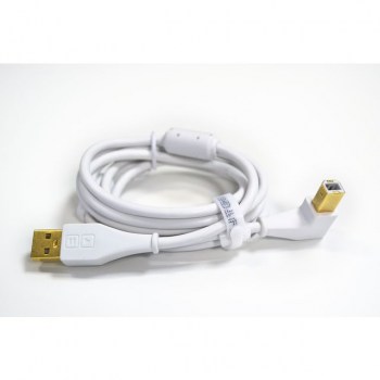 DJ TECHTOOLS DJTT USB Chroma Cable White 1.5m, angled купить