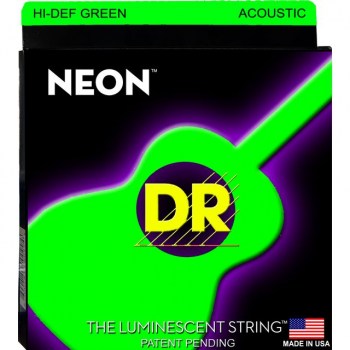 DR A-Guitar Strings 12-54 Hi-Def Green NGA-12 купить