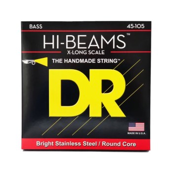 DR Hi-Beams 4-String Bass Medium Extra Long Scale 45-105 купить