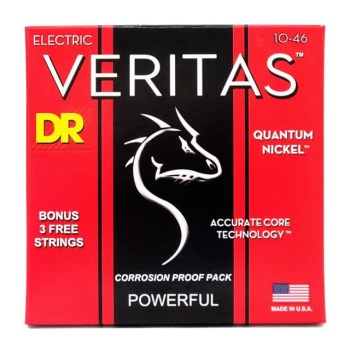 DR VTE-10 Veritas Electric Guitar Strings 10-46 Medium купить