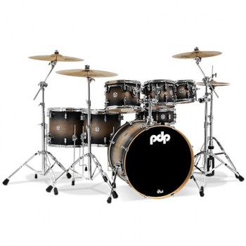 Drum Workshop PDP Concept Maple CM7 Satin Charcoal Burst купить