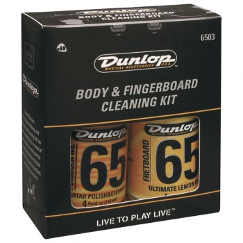 Dunlop Guitar Cleaning Kit 65 finger board, Polish купить