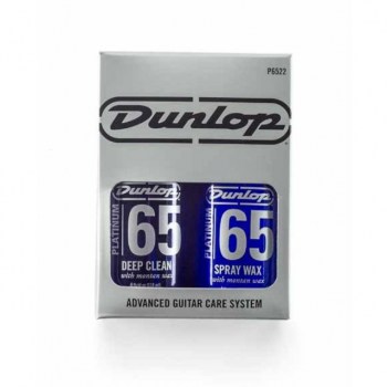 Dunlop Platinum 65 Advanced Guitar Care System Deep Clean, Spray Wax, 2 Tocher, P65 22 купить