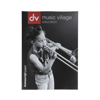 DV247 Music Manuscript Paper 80 pages, DIN A4 купить