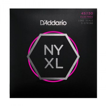D`Addario NYXL45130 - Set NYXL Bass, Regular Light 5-String, 45-130 купить