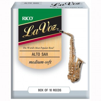D`addario Woodwinds Rjc10ms La Voz Alto Saxophone Reeds, Msft, 10 Bx купить