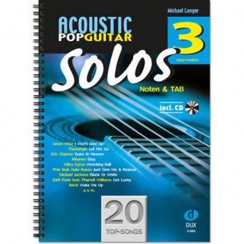 Edition Dux Acoustic Pop Guitar Solos 3 купить
