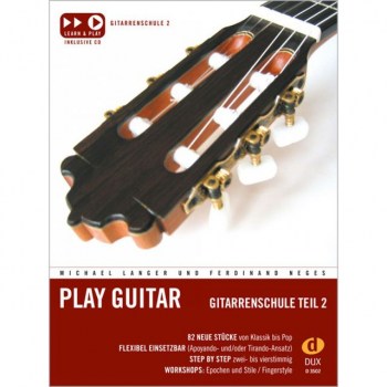 Edition Dux Play Guitar Gitarrenschule 2 - Michael Langer, Ferdinand Neges купить