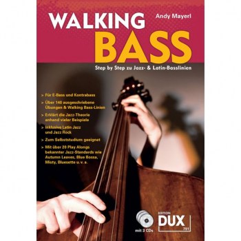 Edition Dux Walking Bass Mayerl, Buch/3 CDs купить