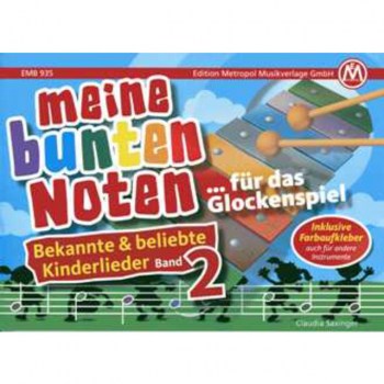Edition Metropol Meine bunten Noten 2 Kinderlieder, Glockenspiel купить